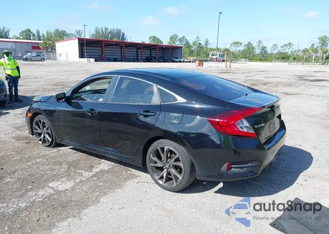 2021 Honda Civic Sport z USA, uszkodzony, nr VIN 2HGFC2F84MH506668